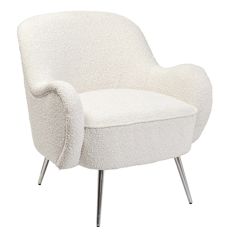 Кресло Boucle Choli Armchair Кремовый Кресло Boucle Choli Armchair Кремовый в Орле | Loft Concept