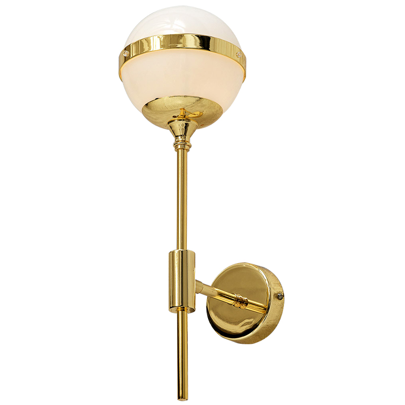 Бра Peggy Futura Gold Wall Lamp Золотой Белый Бра Peggy Futura Gold Wall Lamp Золотой Белый в Орле | Loft Concept