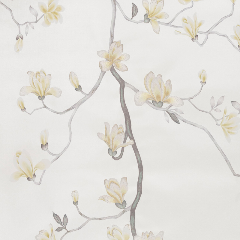 Обои Magnolia Canopy Colourway SC-288 on Natural Mica metallic silk Обои Magnolia Canopy Colourway SC-288 on Natural Mica metallic silk в Орле | Loft Concept