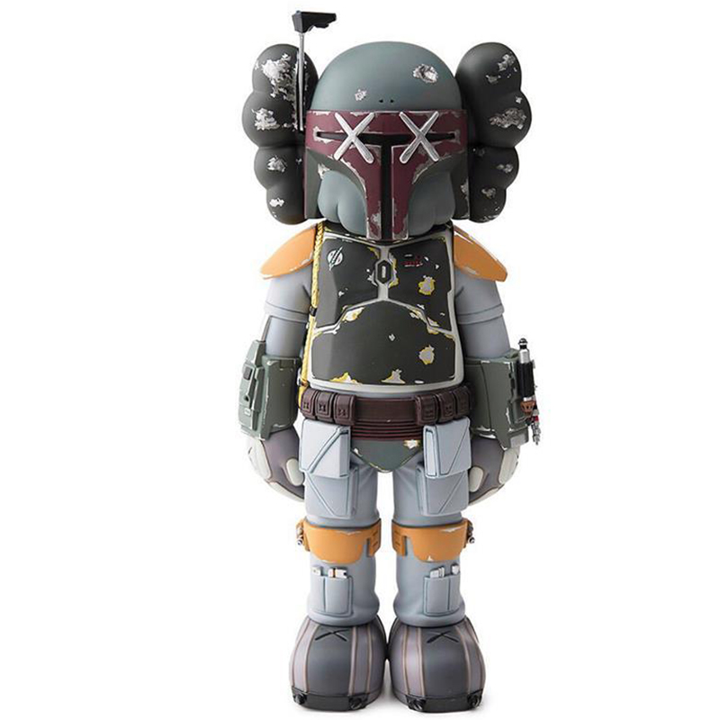Статуэтка KAWS Star Wars Boba Fett Ver Серый Красный Оранжевый Светло-серый Статуэтка KAWS Star Wars Boba Fett Ver Серый Красный Оранжевый Светло-серый в Орле | Loft Concept