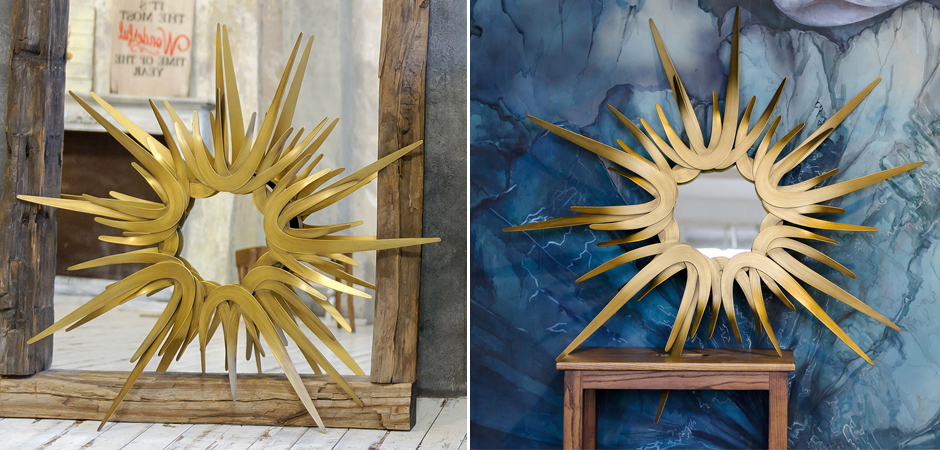 Зеркало Sharp Sun Mirror Зеркало Sharp Sun Mirror - Loft-Concept в Орле