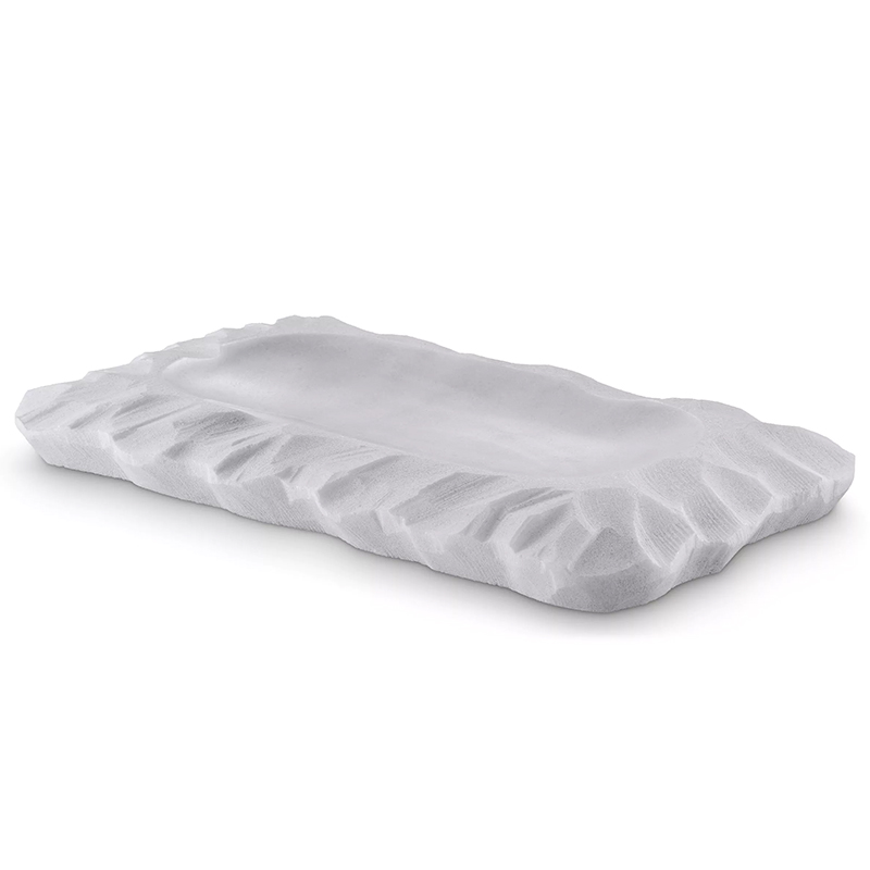 Поднос Eichholtz Tray Mauro White Белый Поднос Eichholtz Tray Mauro White Белый в Орле | Loft Concept