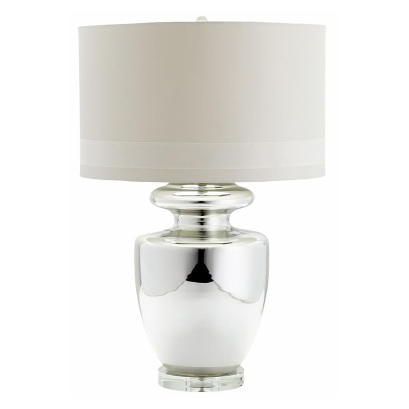 Настольная лампа Anfora Table Lamp Серебряный Белый Настольная лампа Anfora Table Lamp Серебряный Белый в Орле | Loft Concept