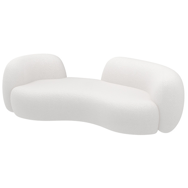 Диван Elliot White Boucle Collection Sofa Белый в Орле | Loft Concept 