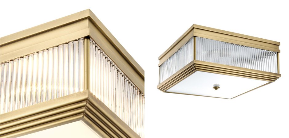 Потолочный светильник Ceiling Lamp Marly Antique brass Потолочный светильник Ceiling Lamp Marly Antique brass - Loft-Concept в Орле