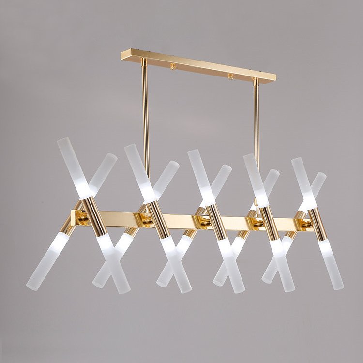Подвесной светильник Rays X Gold Золотой Подвесной светильник Rays X Gold Золотой в Орле | Loft Concept