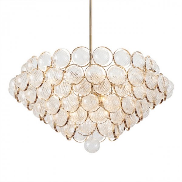 Люстра Atomos Chandelier Designer Reproduction Глянцевое золото Люстра Atomos Chandelier Designer Reproduction Глянцевое золото в Орле | Loft Concept