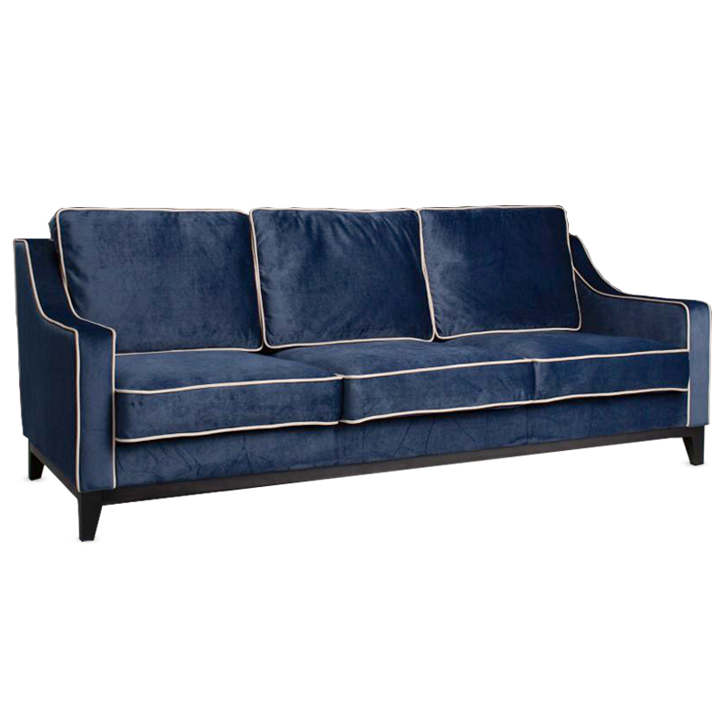 Диван Гринвич Greenwich sofa темно синего цвета Темно-синий Диван Гринвич Greenwich sofa темно синего цвета Темно-синий в Орле | Loft Concept