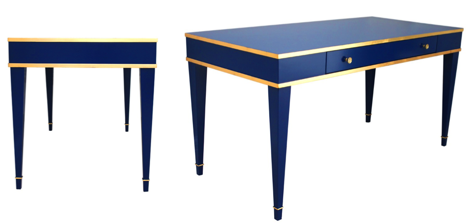 Письменный стол Kelly Desk Синий Письменный стол Kelly Desk Синий - Loft-Concept в Орле