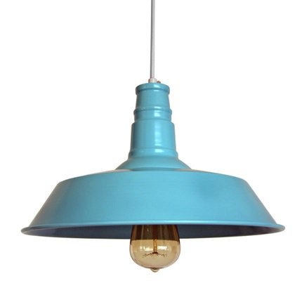 Подвесной светильник Loft Blue Bell Голубой пастельный Подвесной светильник Loft Blue Bell Голубой пастельный в Орле | Loft Concept