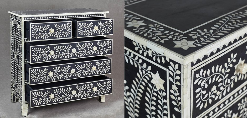 Комод Inlaid Bone Stars Комод Inlaid Bone Stars - Loft-Concept в Орле