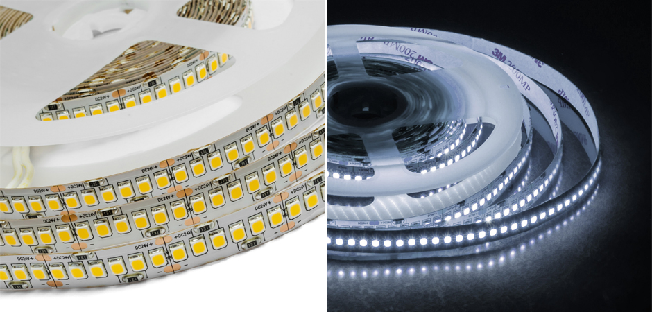 Светодиодная лента 26W/m 240LED/m 2835SMD 5м дневной белый Светодиодная лента 26W/m 240LED/m 2835SMD 5м дневной белый - Loft-Concept в Орле
