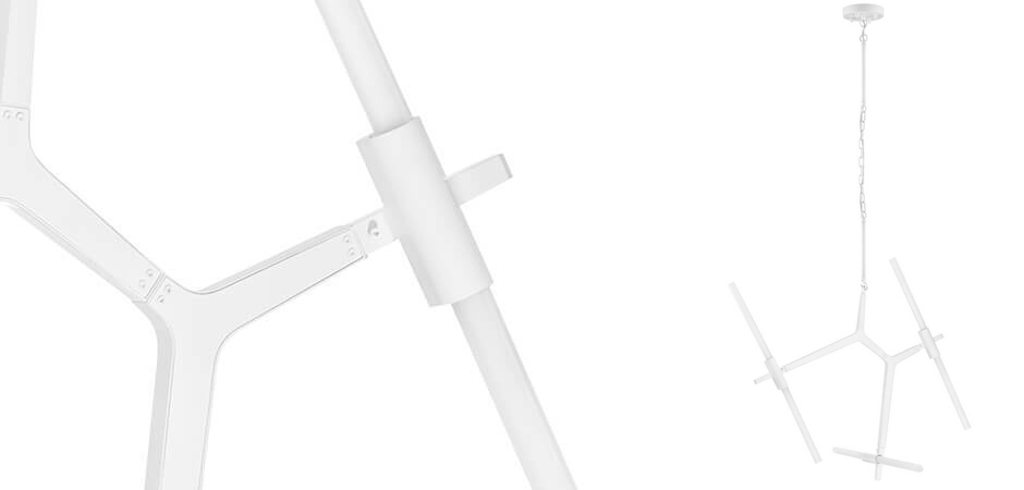 Люстра Агнес Chandelier White 6 Люстра Агнес Chandelier White 6 - Loft-Concept в Орле