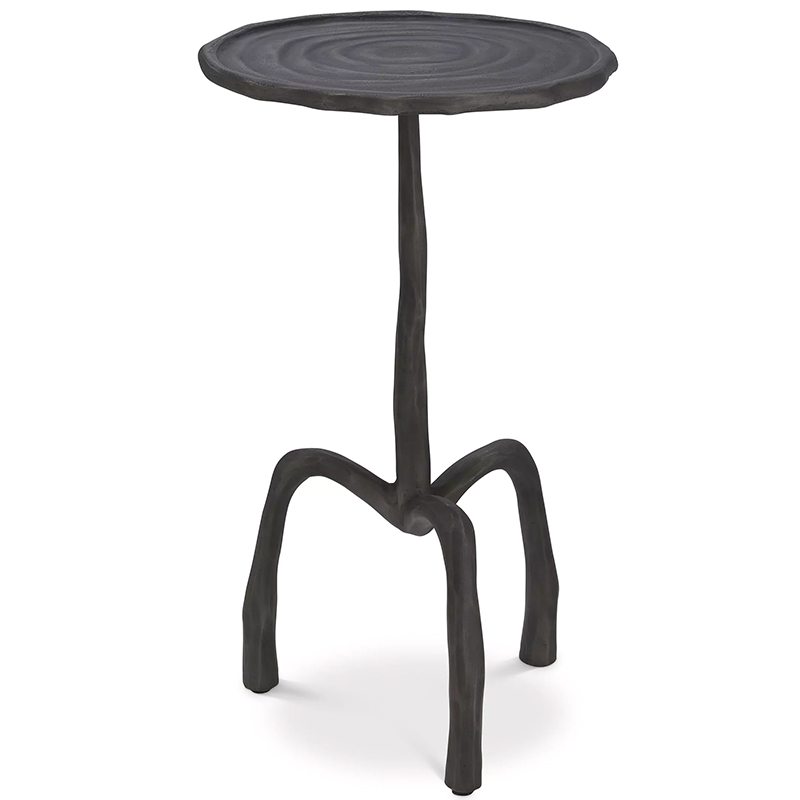 Приставной стол Eichholtz Side Table Kubu S Темная бронза Черный в Орле | Loft Concept 