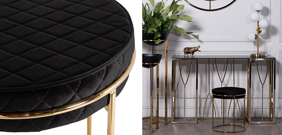 Пуф Rhombus Velours Black Пуф Rhombus Velours Black - Loft-Concept в Орле