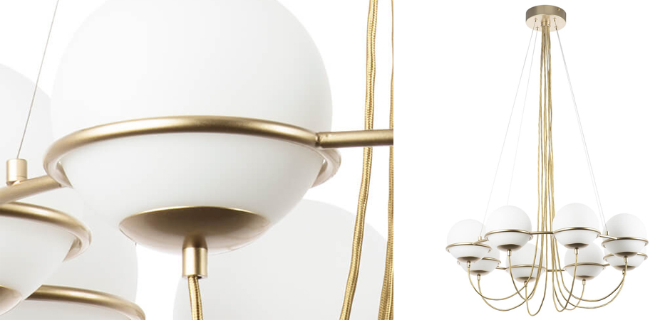 Люстра Melissa Chandelier Champagne 8 Люстра Melissa Chandelier Champagne 8 - Loft-Concept в Орле