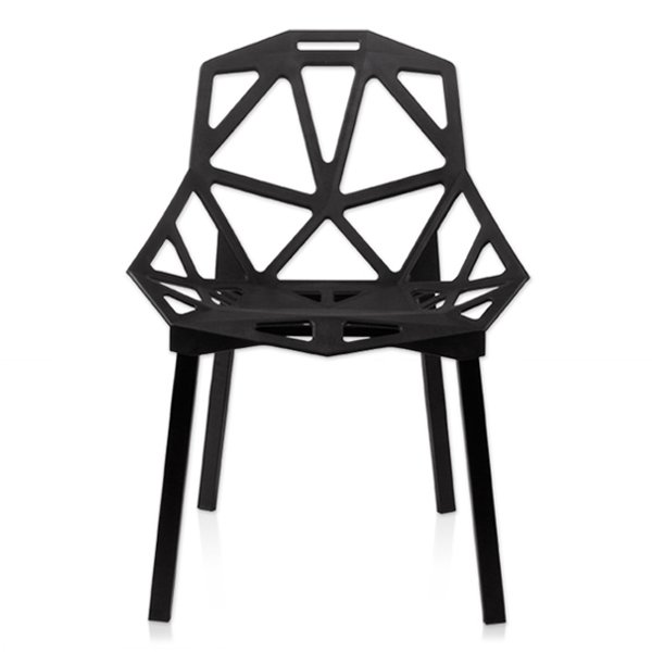 Дизайнерский стул CHAIR ONE black Черный матовый Дизайнерский стул CHAIR ONE black Черный матовый в Орле | Loft Concept