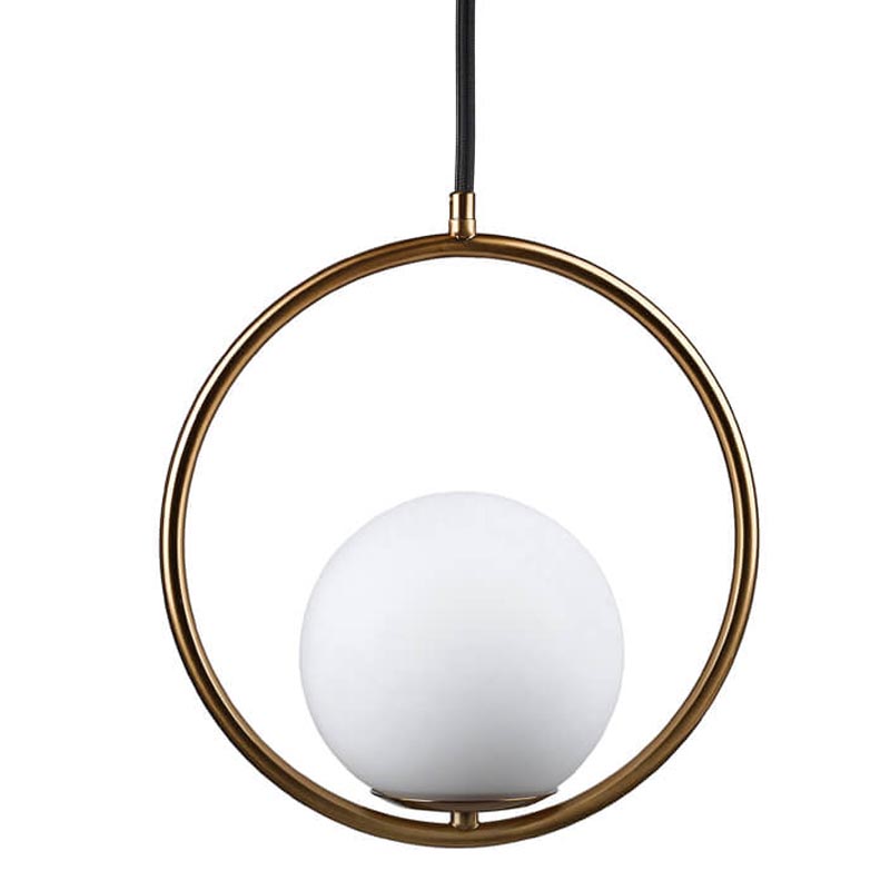 Подвесной светильник B.LUX C Ball circle copper Белый Медь Подвесной светильник B.LUX C Ball circle copper Белый Медь в Орле | Loft Concept