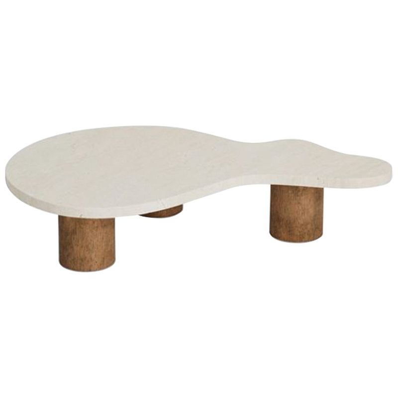 Кофейный стол LUCA COFFEE TABLE Бежевый Коричневый в Орле | Loft Concept 
