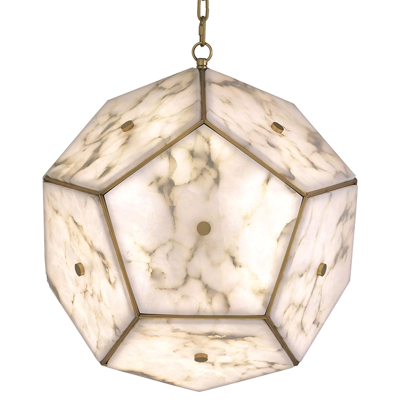Люстра Eichholtz Lantern Gallo Белый Белый Мрамор Bianco Латунь Люстра Eichholtz Lantern Gallo Белый Белый Мрамор Bianco Латунь в Орле | Loft Concept
