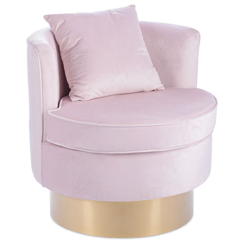 Кресло Cathal Chair Golden Belt Розовый пастельный Золотой Кресло Cathal Chair Golden Belt Розовый пастельный Золотой в Орле | Loft Concept