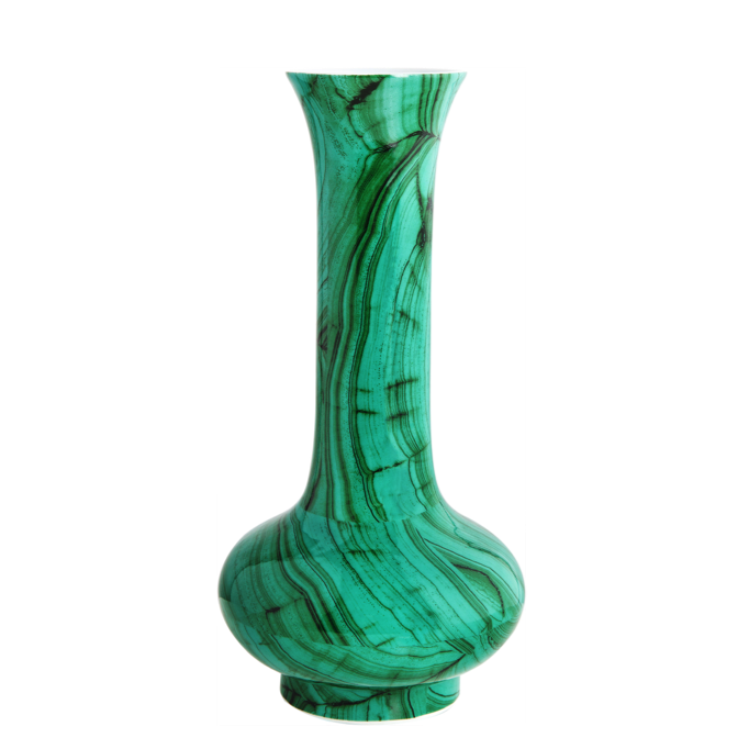 Ваза Malachite Vase vanessa Малахит Ваза Malachite Vase vanessa Малахит в Орле | Loft Concept