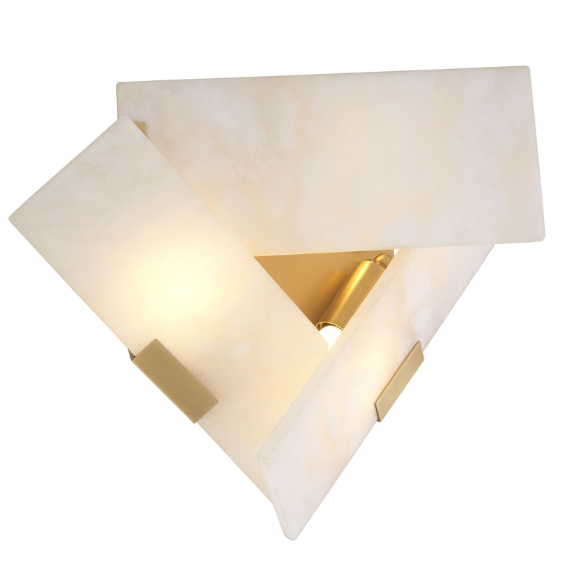 Бра Eichholtz Wall Lamp Bella Bianco Латунь Белый Бра Eichholtz Wall Lamp Bella Bianco Латунь Белый в Орле | Loft Concept