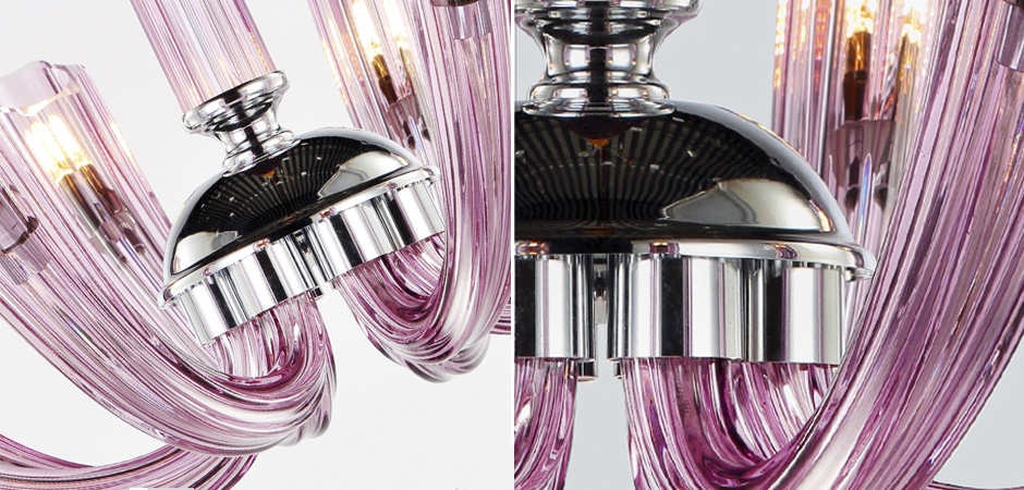 Люстра Pink Rays Chandelier Люстра Pink Rays Chandelier - Loft-Concept в Орле