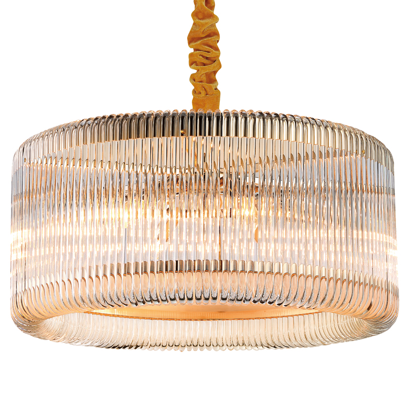 Люстра Lammert Chandelier 60 Глянцевое золото Прозрачный Люстра Lammert Chandelier 60 Глянцевое золото Прозрачный в Орле | Loft Concept