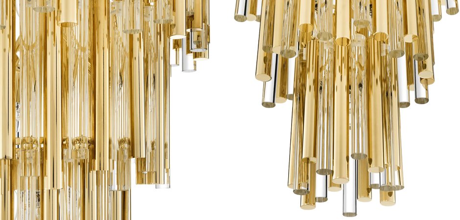 Люстра Chandelier Gigi L Gold Люстра Chandelier Gigi L Gold - Loft-Concept в Орле