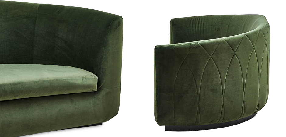 Диван Alessandro Sofa forest green Диван Alessandro Sofa forest green - Loft-Concept в Орле