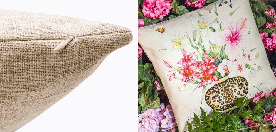 Декоративная подушка Hibiscus and Orchids Pillow Декоративная подушка Hibiscus and Orchids Pillow - Loft-Concept в Орле