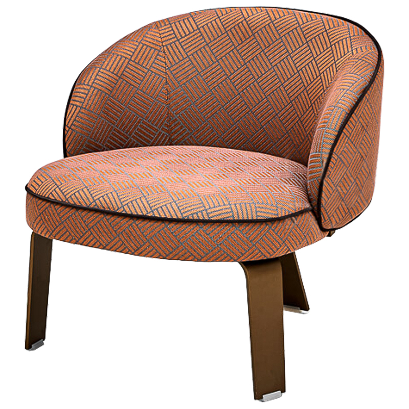 Кресло Muynck Chair Медь светлая Коралловый Кресло Muynck Chair Медь светлая Коралловый в Орле | Loft Concept