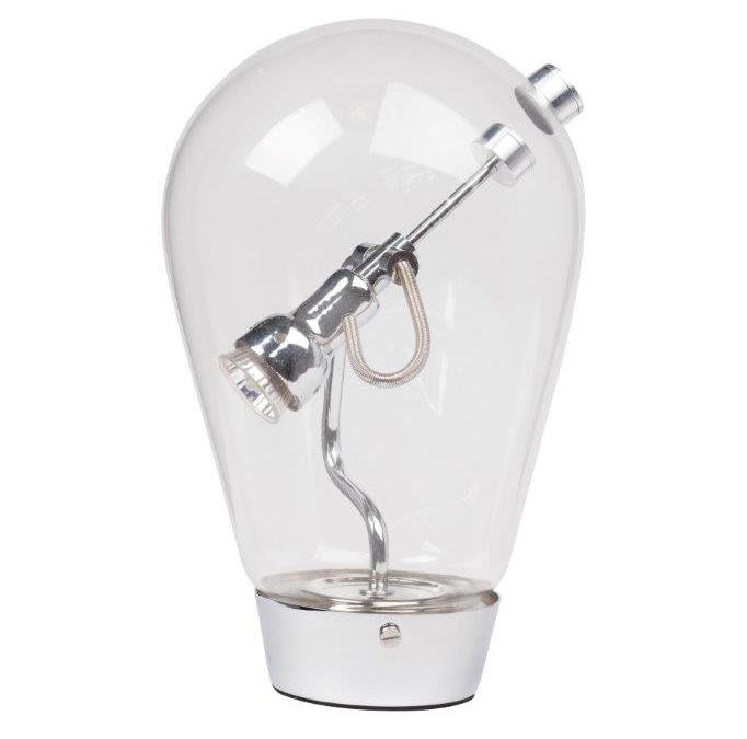 Настольная лампа Danke Piccolo Table Lamp Серебряный Настольная лампа Danke Piccolo Table Lamp Серебряный в Орле | Loft Concept