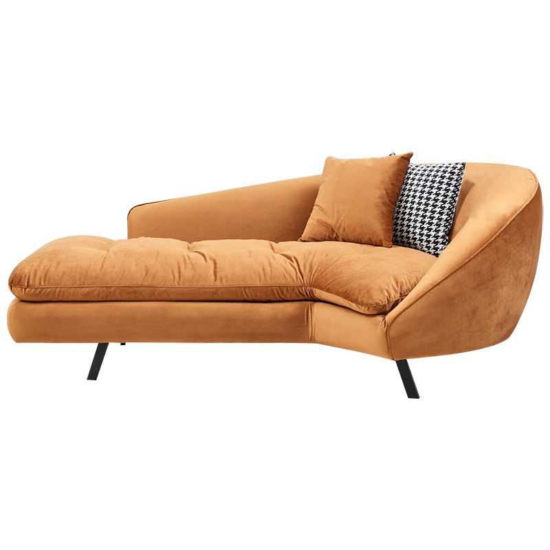 Диван Evangeline Caramel Sofa Карамель Черно-белый Диван Evangeline Caramel Sofa Карамель Черно-белый в Орле | Loft Concept