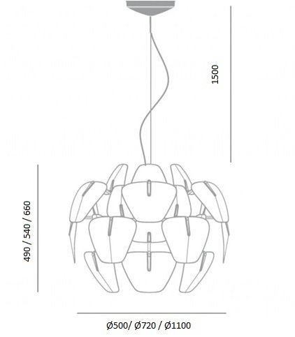 Люстра Luceplan Hope Люстра Luceplan Hope в Орле