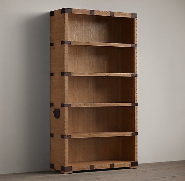 Стеллаж Vintage Loft Rack 2 Дуб темный Стеллаж Vintage Loft Rack 2 Дуб темный в Орле | Loft Concept