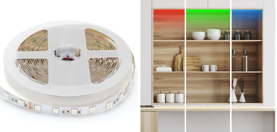 Светодиодная лента 15W/m 60LED/m 5050SMD разноцветная 5M Светодиодная лента 15W/m 60LED/m 5050SMD разноцветная 5M - Loft-Concept в Орле