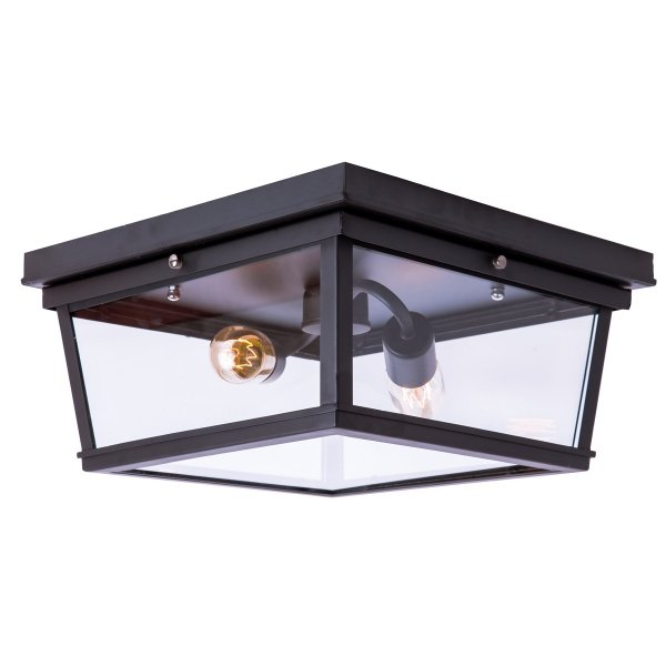 Потолочный светильник Flat Top Light Черный Потолочный светильник Flat Top Light Черный в Орле | Loft Concept