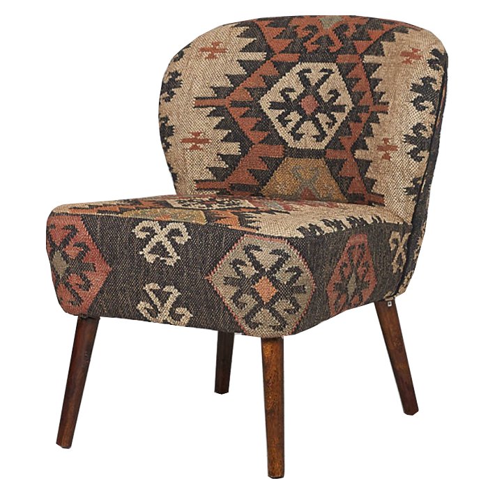 Кресло KELIM Brown Chair Коричневый Кресло KELIM Brown Chair Коричневый в Орле | Loft Concept