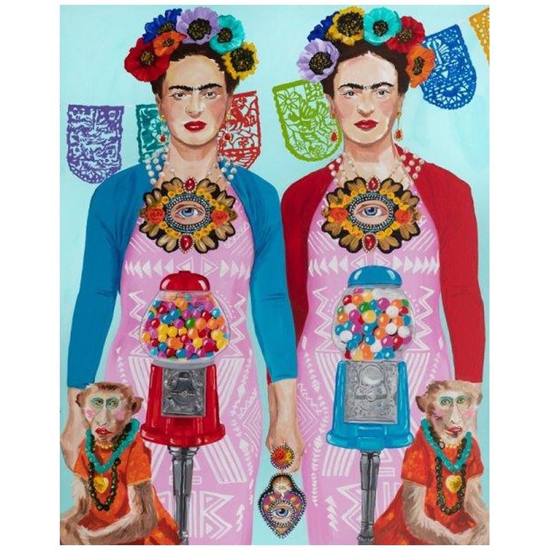 Картина Frida Kahlo Twinning Мульти Картина Frida Kahlo Twinning Мульти в Орле | Loft Concept