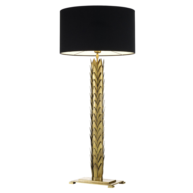 Настольная лампа Eichholtz Table Lamp Granada Латунь Черный Настольная лампа Eichholtz Table Lamp Granada Латунь Черный в Орле | Loft Concept