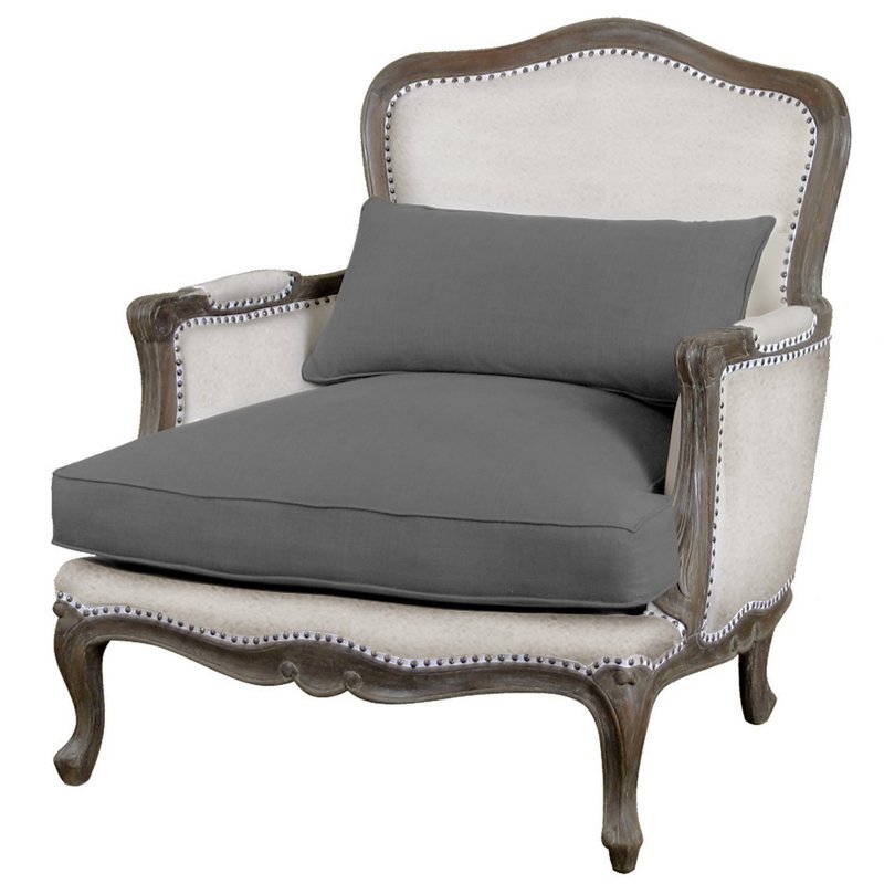 Кресло Bergere Royal Louis XVI Кресло Бержер ivory ( слоновая кость ) Дерево Темно-Серый Кресло Bergere Royal Louis XVI Кресло Бержер ivory ( слоновая кость ) Дерево Темно-Серый в Орле | Loft Concept
