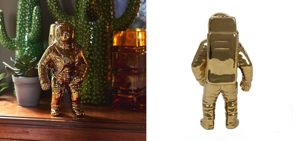 Ваза Seletti Cosmic Diner Starman Gold Ваза Seletti Cosmic Diner Starman Gold - Loft-Concept в Орле