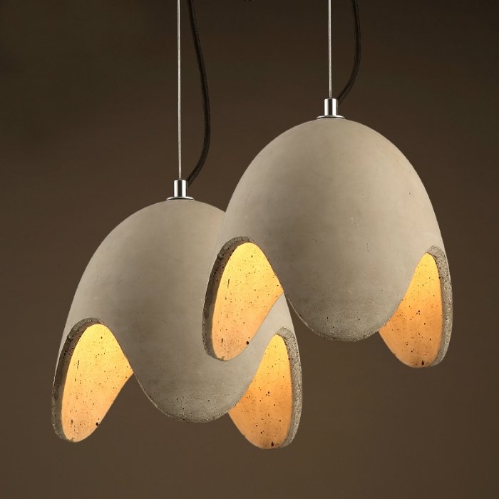 Подвесной светильник Art Concrete Helmet Подвесной светильник Art Concrete Helmet в Орле | Loft Concept