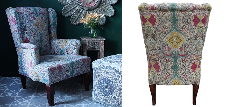 Кресло с орнаментом Paisley Chair Кресло с орнаментом Paisley Chair - Loft-Concept в Орле