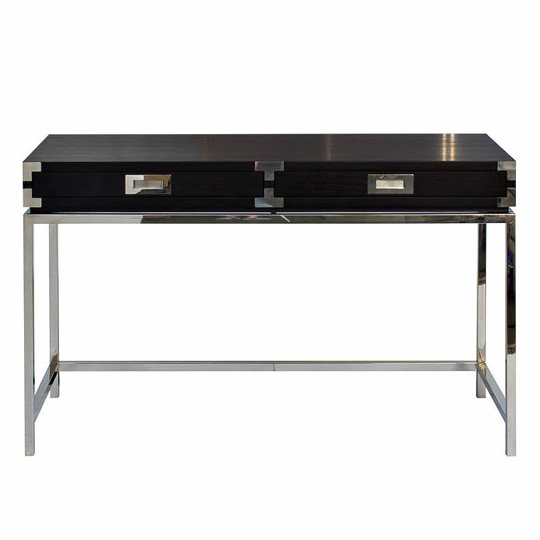 Рабочий стол Black Grace Desk Нержавеющая сталь Черный Рабочий стол Black Grace Desk Нержавеющая сталь Черный в Орле | Loft Concept