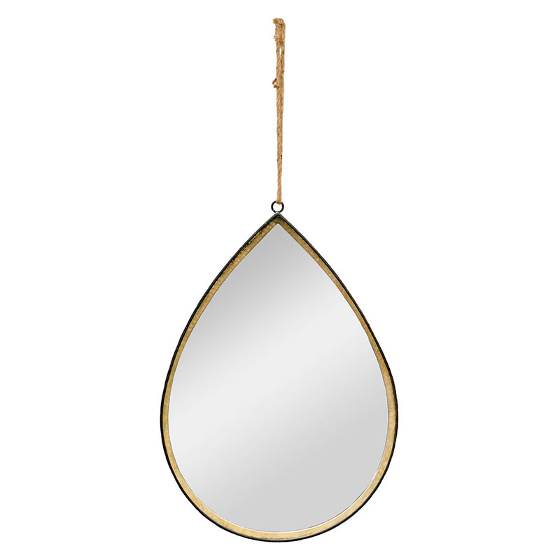 Зеркало в виде капли Golden Drop Золотой Зеркало в виде капли Golden Drop Золотой в Орле | Loft Concept