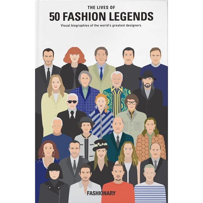 The Lives of 50 Fashion Legends Белый Мульти The Lives of 50 Fashion Legends Белый Мульти в Орле | Loft Concept