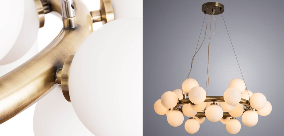 Люстра Bagel Bubble Chandelier 25 Люстра Bagel Bubble Chandelier 25 - Loft-Concept в Орле